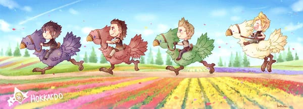 I want to ride my chocobo all day... - Prompto Argentum FFXV | Facebook