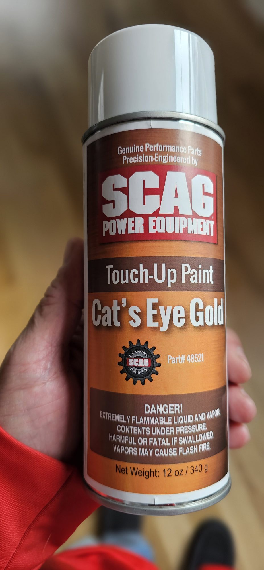 48521 Spray Paint Cats Eye Gold