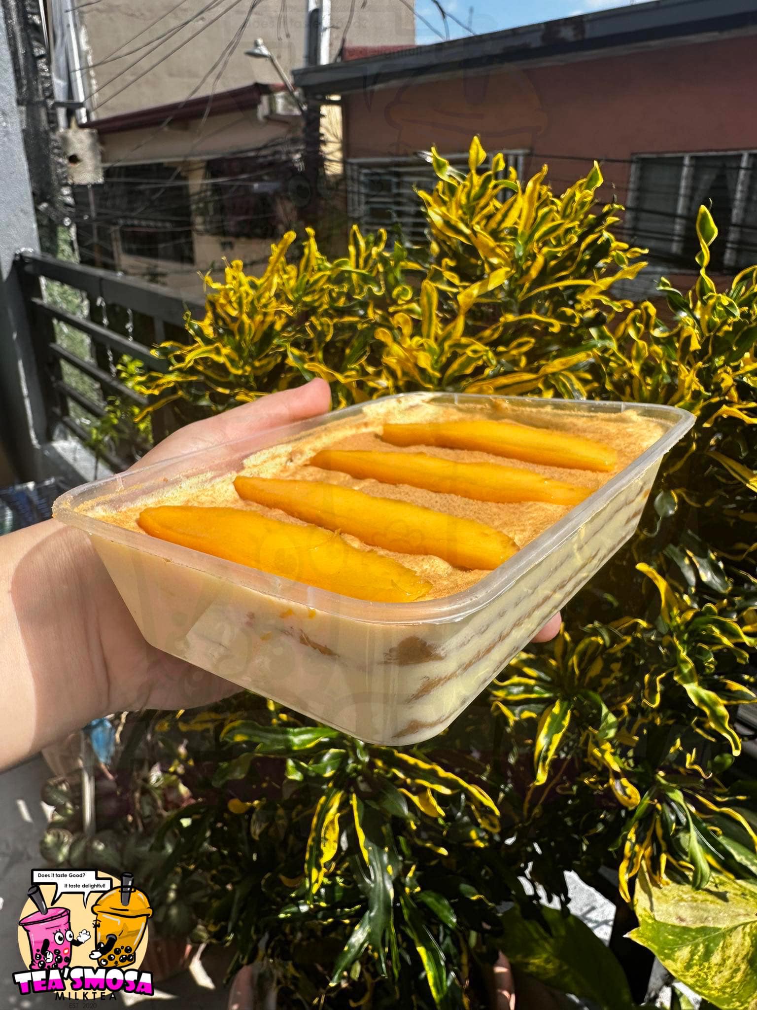 Tea'smosa - 🥭 Mango Graham for only ₱ 100 ! ️ 🥭 Mango...