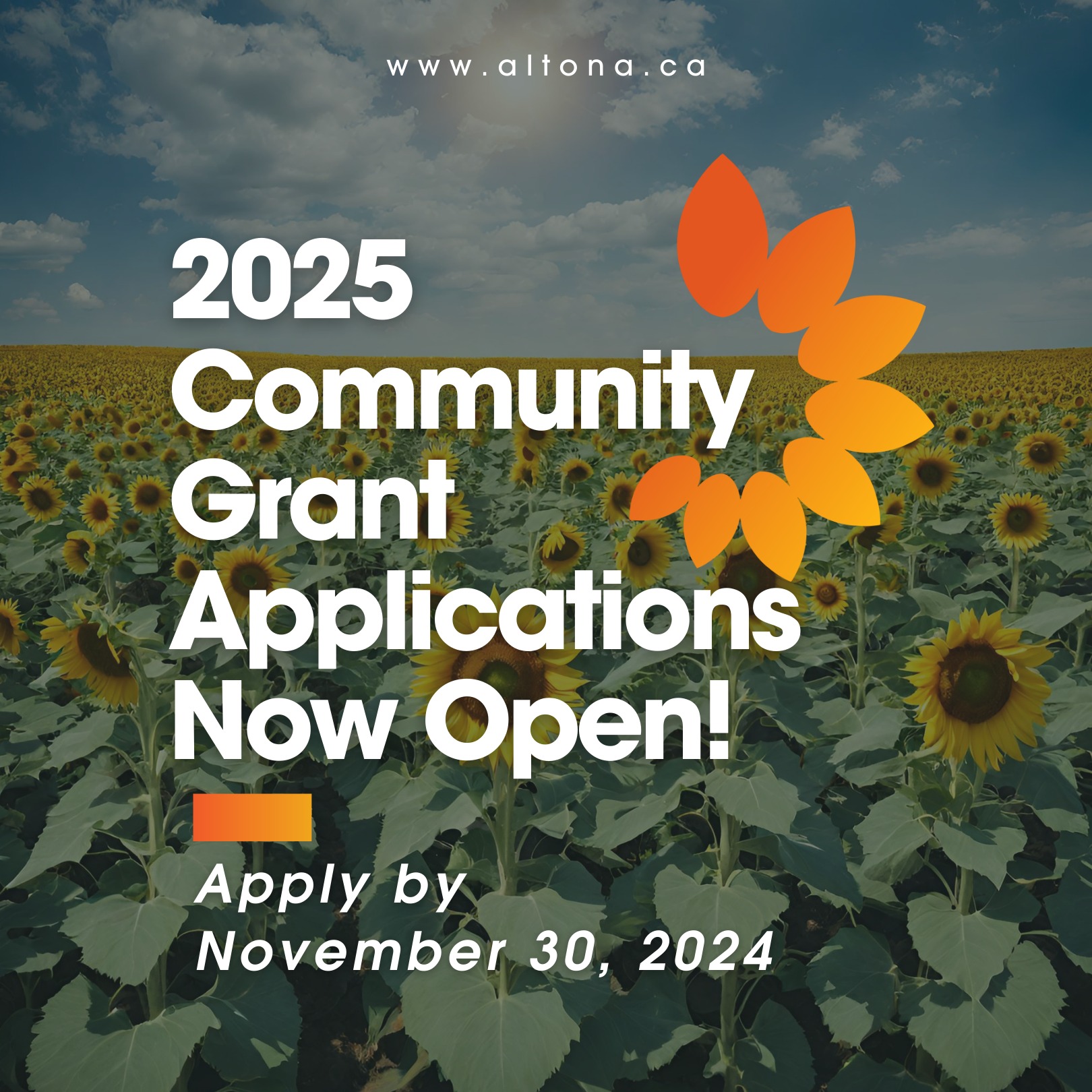 Town - 📣 Applications for 2025 Town of Altona Community Grants are now ...