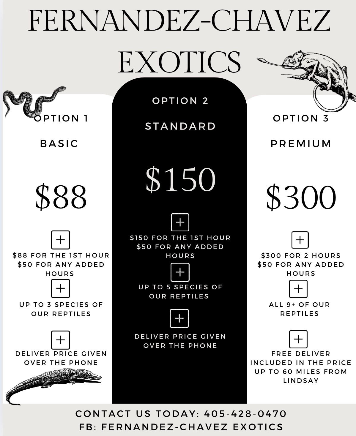 Fernandez-Chavez Exotics | Lindsay OK