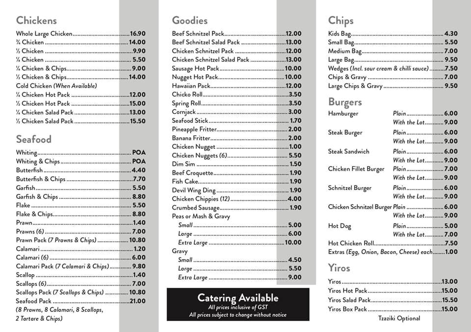 Highgate Chicken and Seafood | Adelaide SA