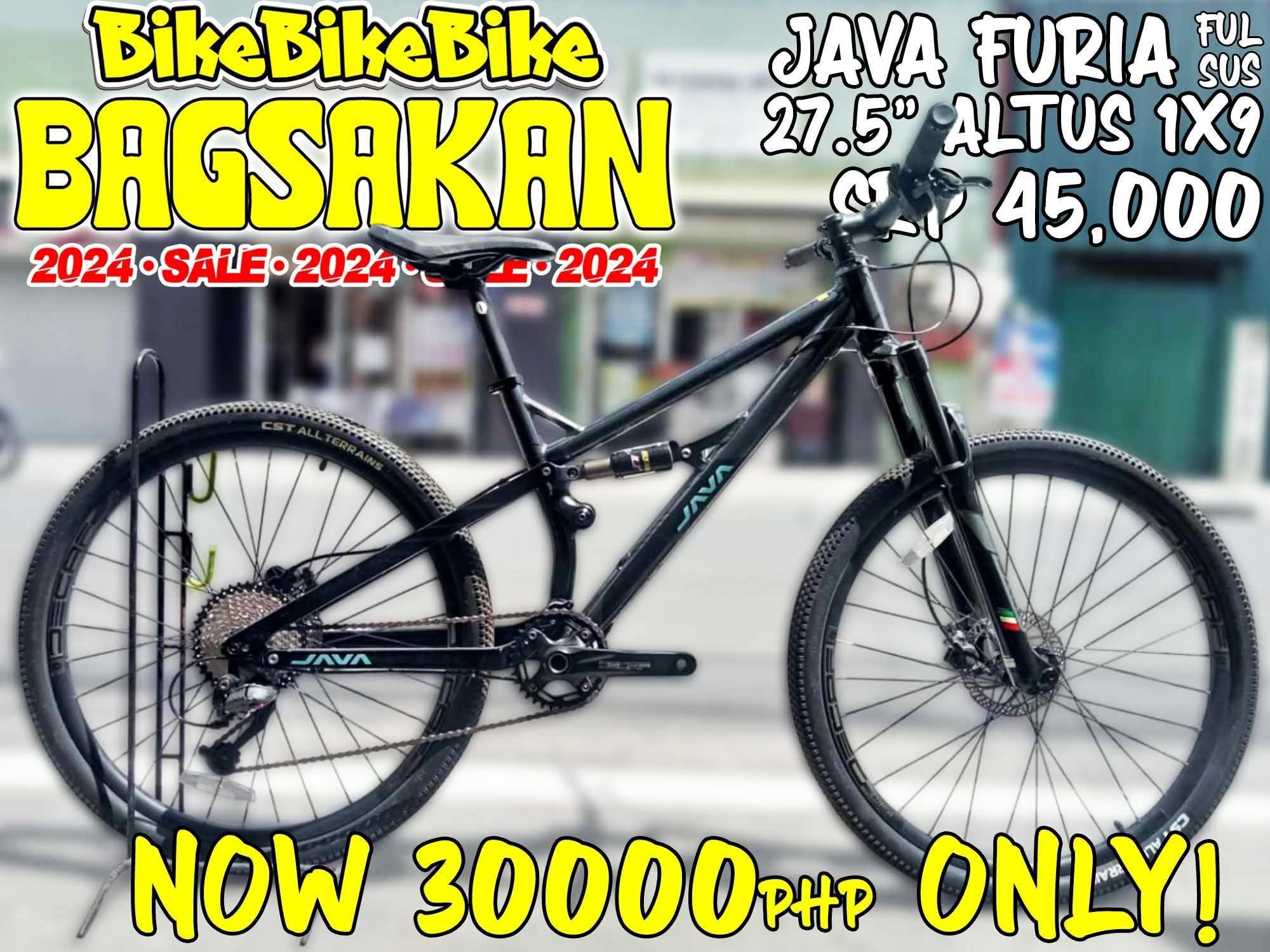 Bike - 📣📣📣 FULLSUS BAGSAKAN SALE ALERT 📣📣📣 Java furia full suspension ...