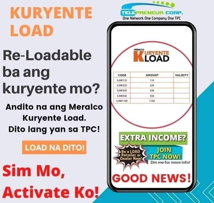 TPC E-Loading Business One Sim Load Allnetworks By: Charisse | Cainta