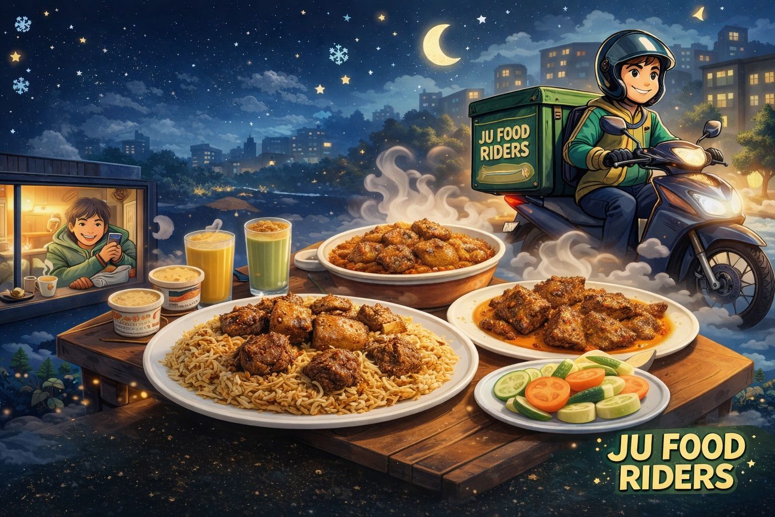 JU FOOD RIDERS | 🔥 Night Foodie Alert | Facebook