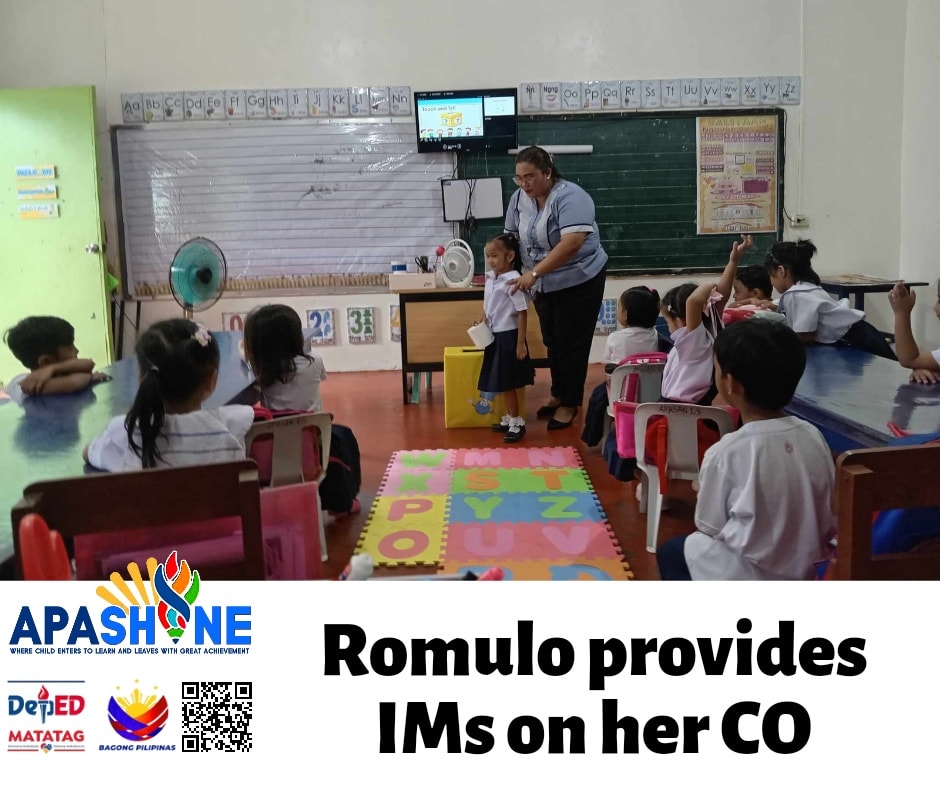Romulo provides... - DepEd Tayo Apasan ES - Quezon Province | Facebook