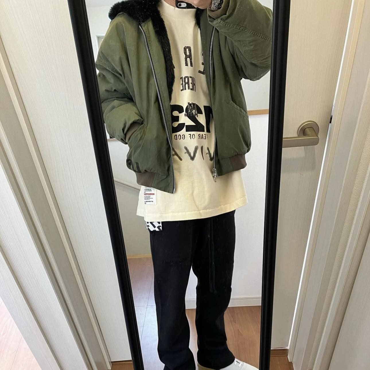 Fear of God】 5th Military Faux Rabbit Fur Full Zip Hoodie 主線第