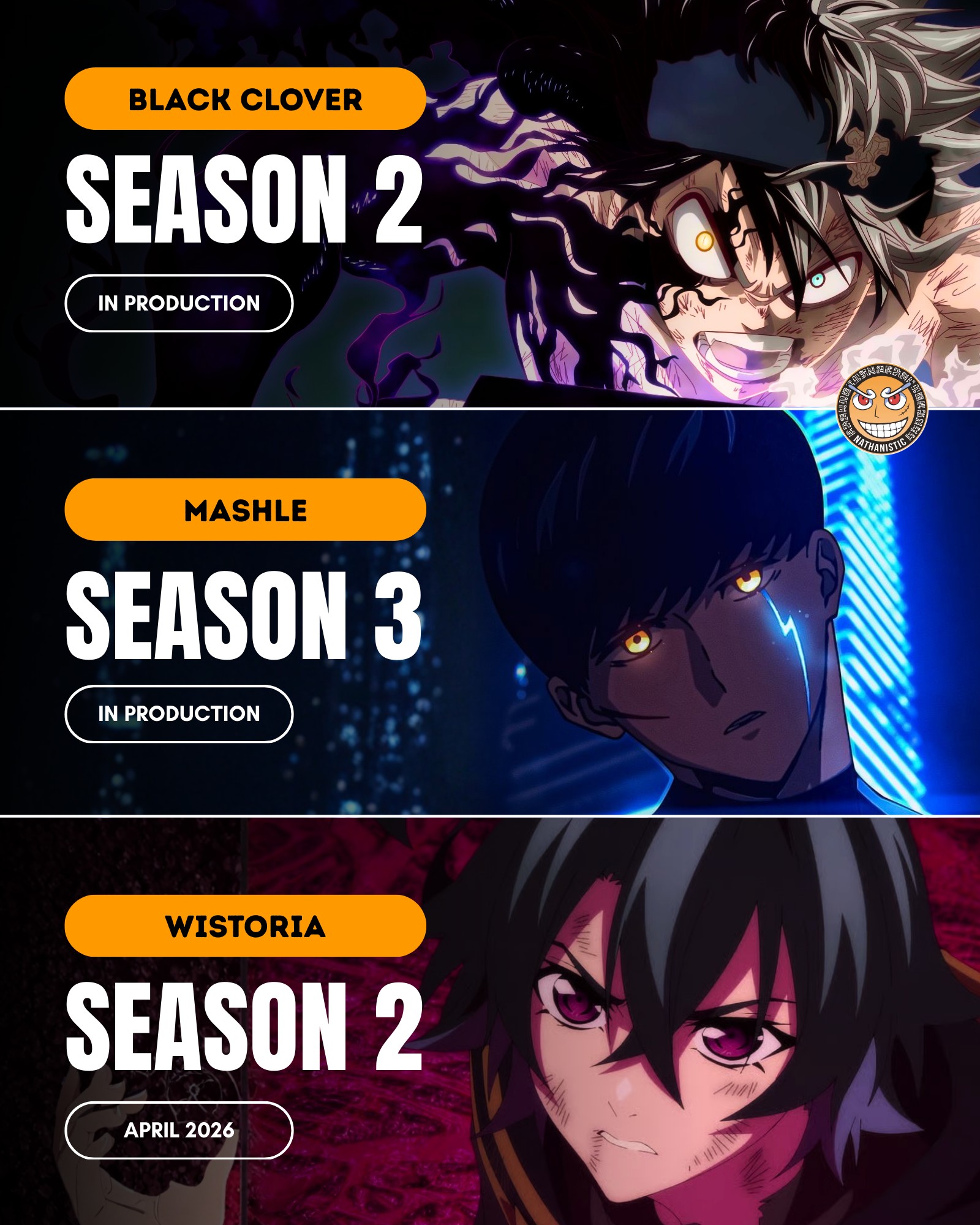 Nathanistic - MAGICLESS TRIO RETURNS !! #BlackClover... | Facebook