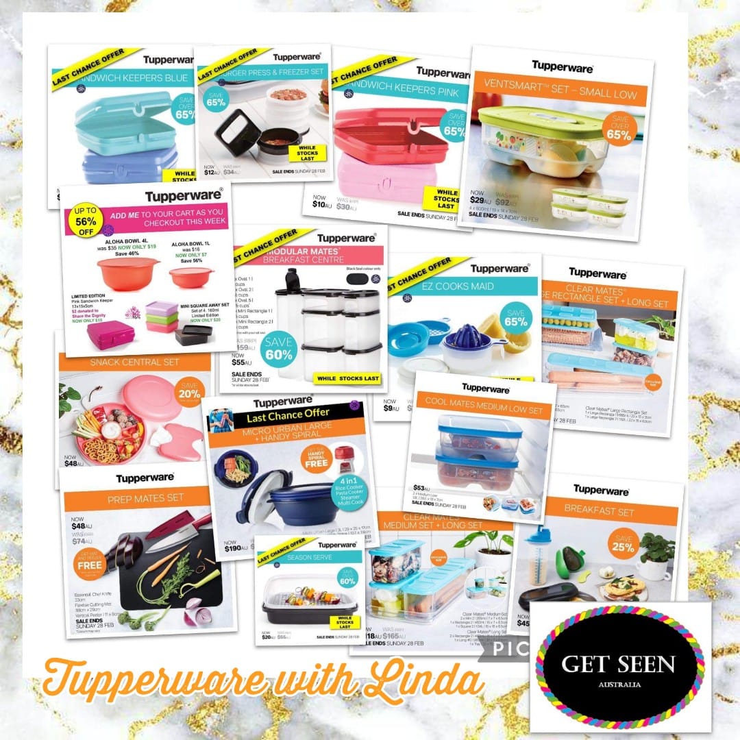 Get - Check out these fantastic offers from Tupperware with Linda ...