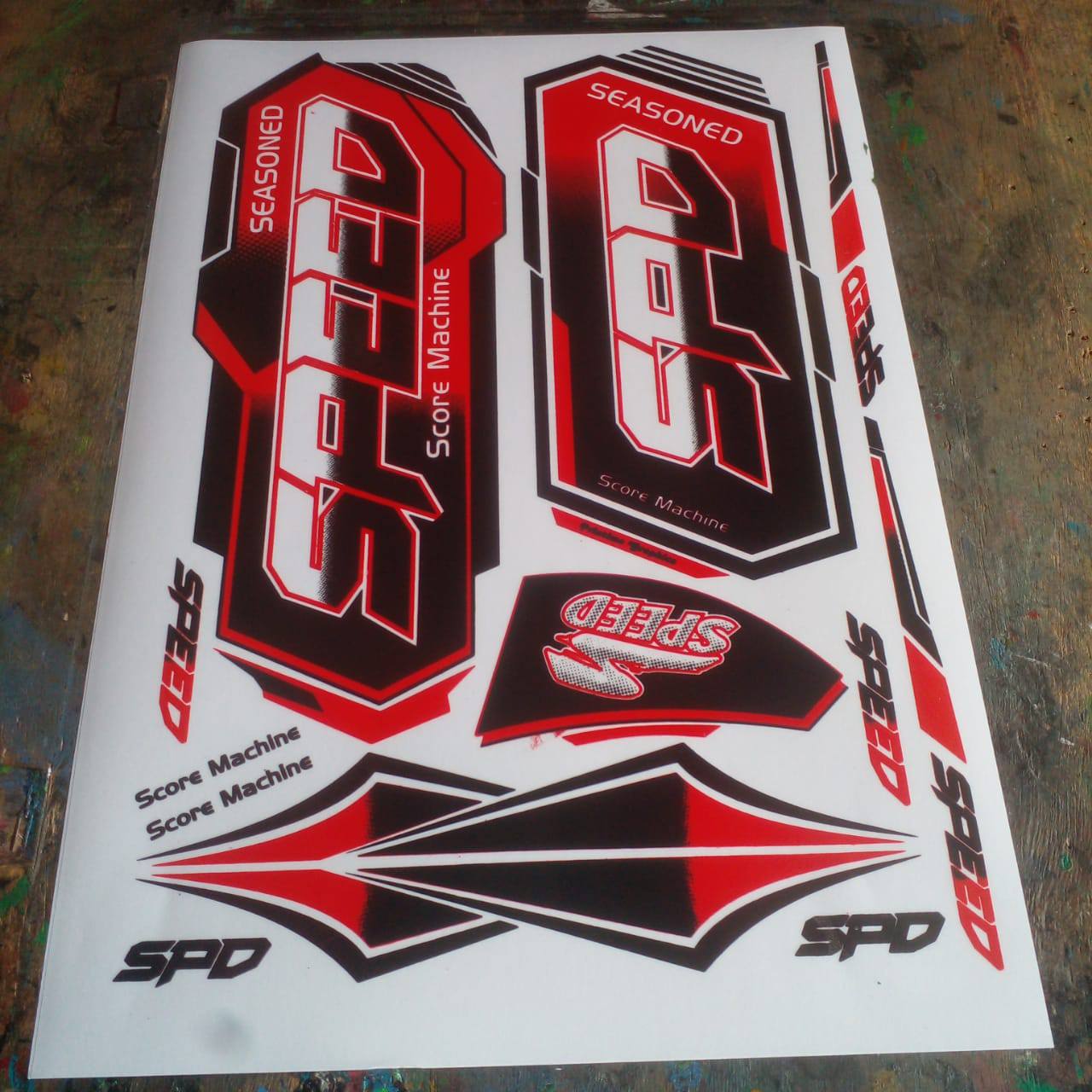 Soft Ball Cricket Bats Stickers In Sri Lanka