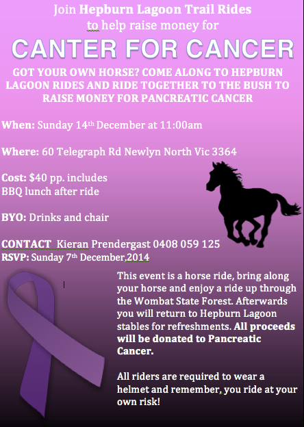 Hepburn Lagoon Trail Rides - Hepburn Lagoon Trail Rides are organising ...