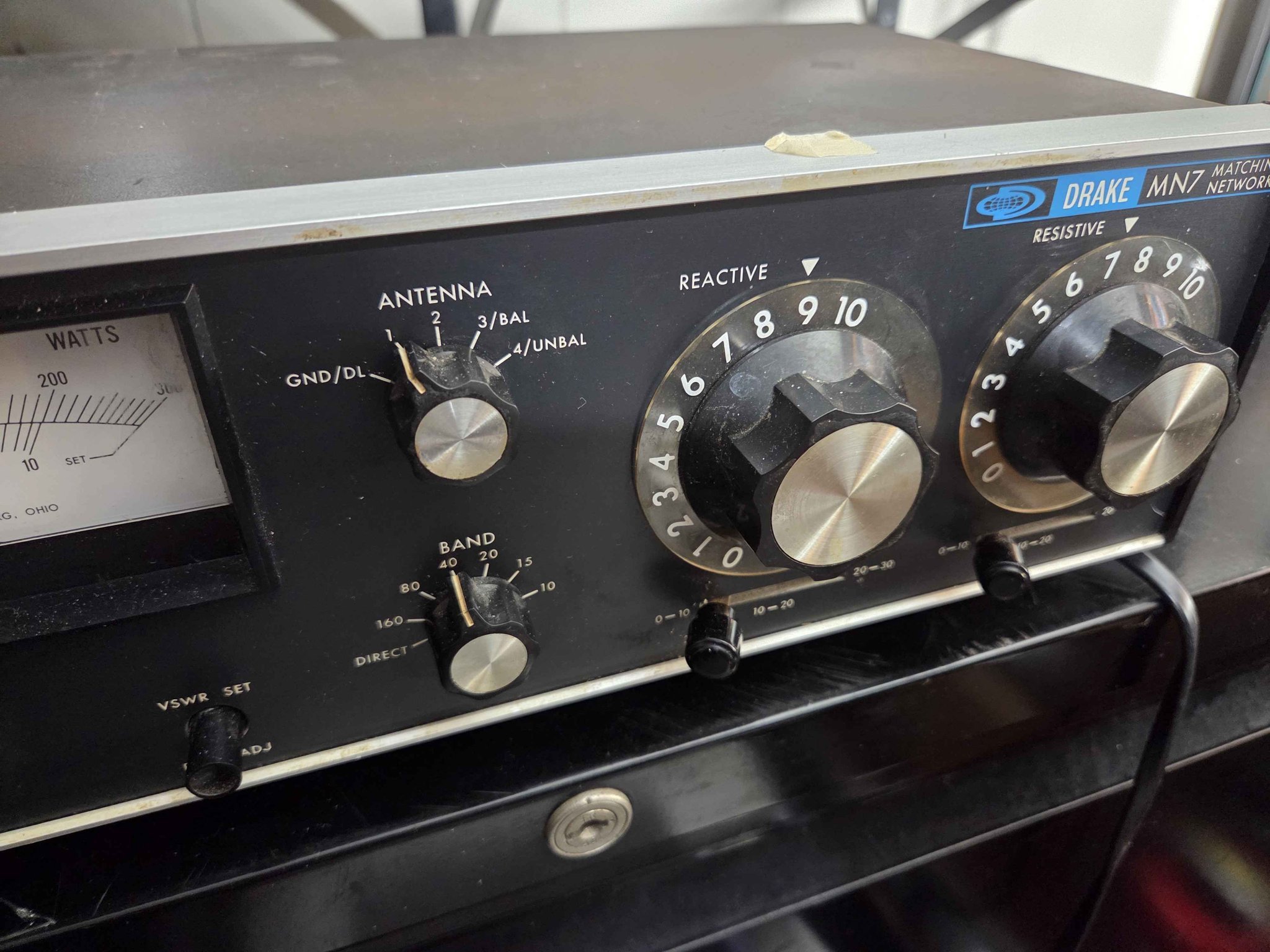 Drake MN-2000 Matching Network Antenna Tuner #vintage