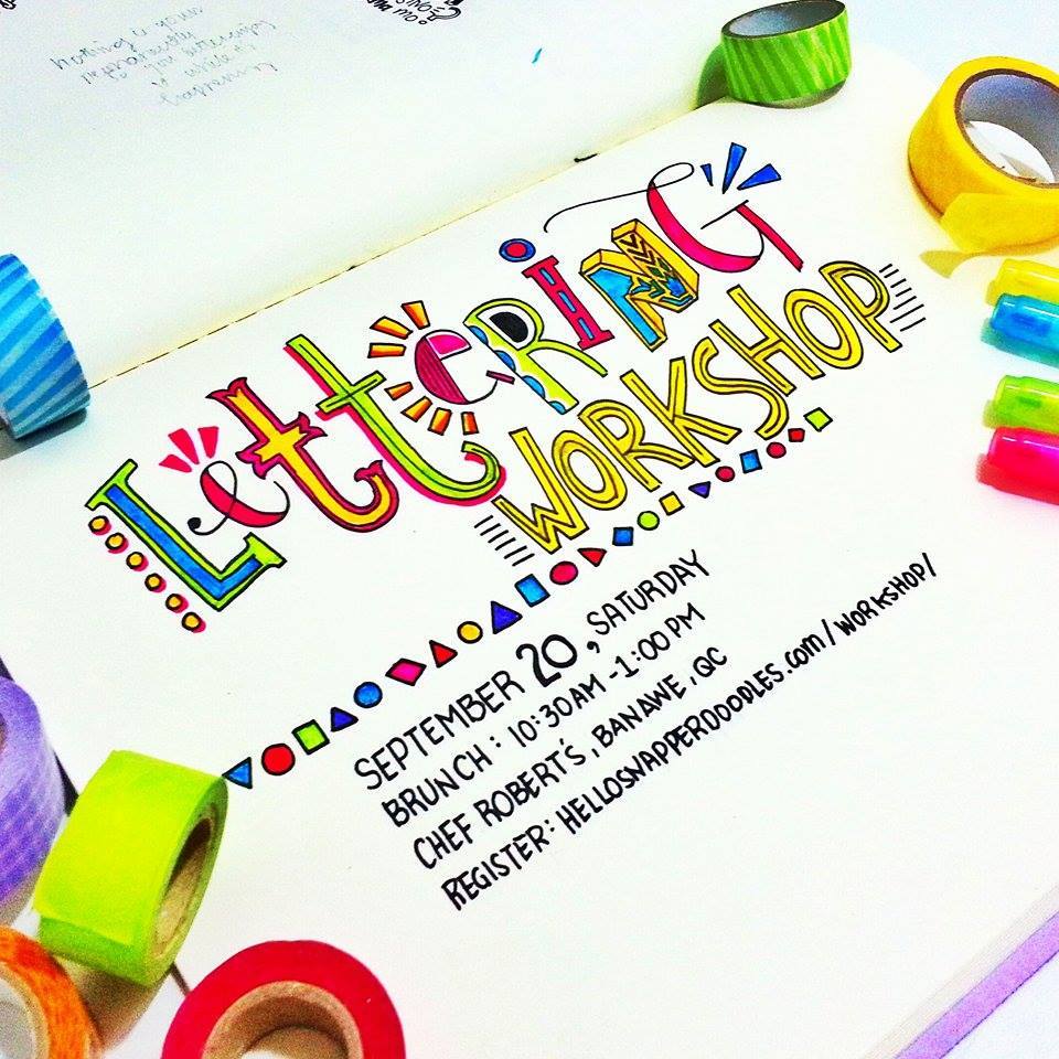 Qoolayful Invites LLC - The SnapperDoodles Basic LETTERING and DESIGN ...
