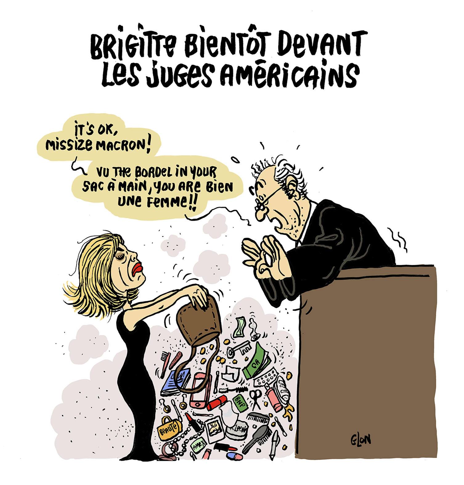 Blagues - Le #DessinDePresse de Glon : Proof de Française Retrouvez les ...