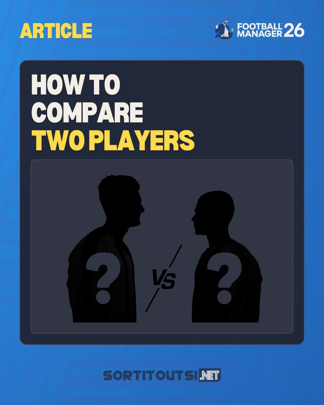 🔍 Comparing players... - Football Manager News, Tips and Chat | Facebook