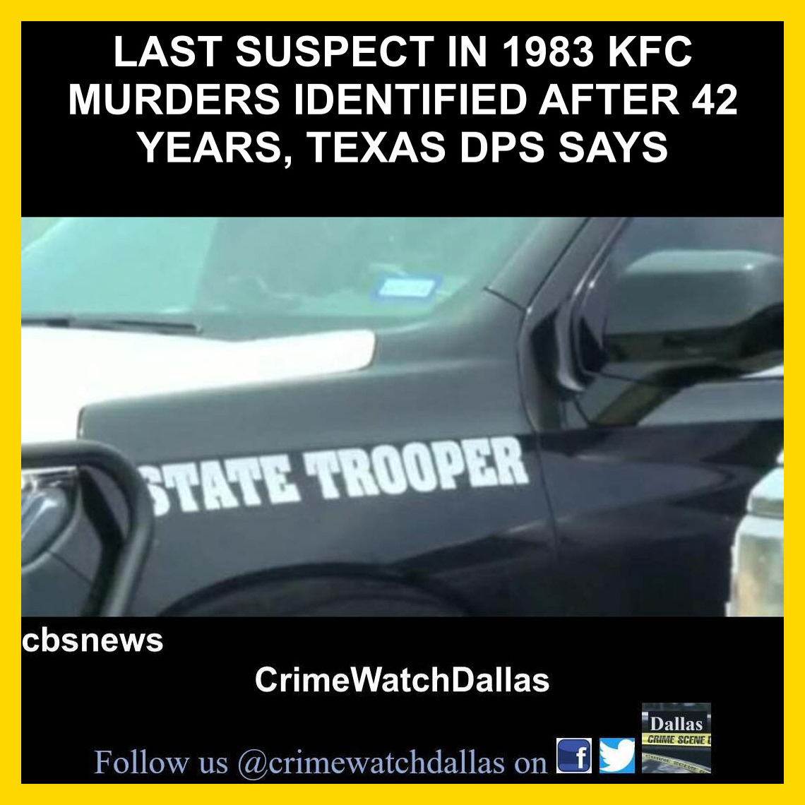 Crime-Watch-Dallas - The last suspect in the 1983 KFC murders has been ...