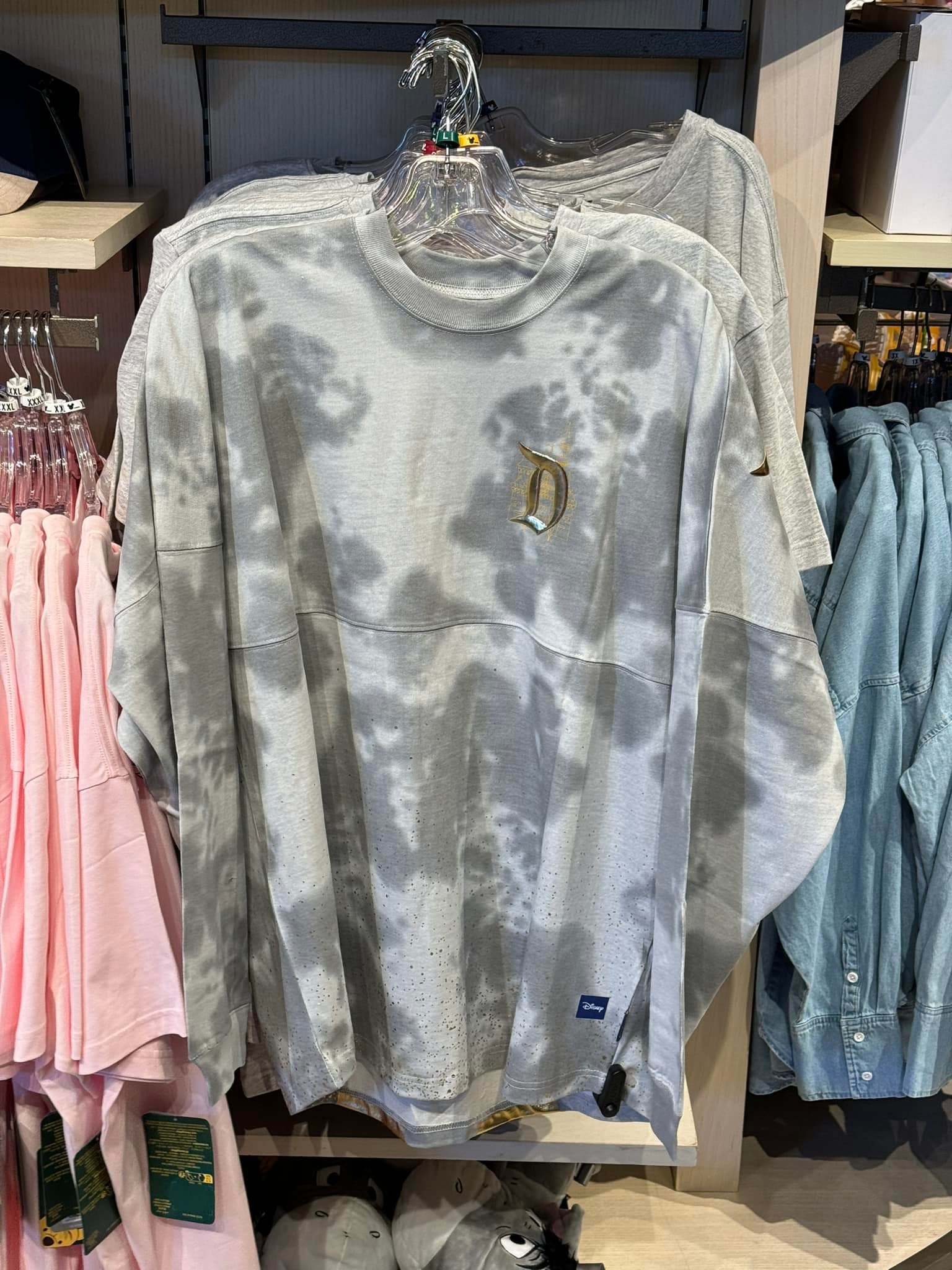 The pre-opening Spirit Jerseys for World of Frozen and Disney