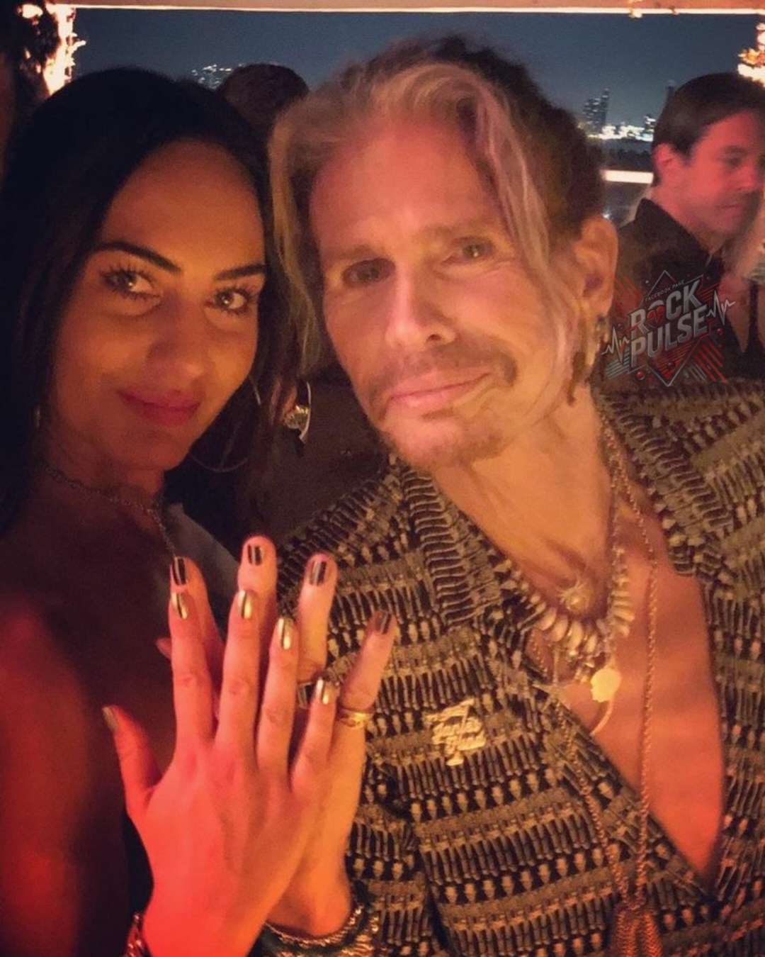 Rock - Rockstar energy level: 💯 Steven Tyler & Talarico slaying with ...