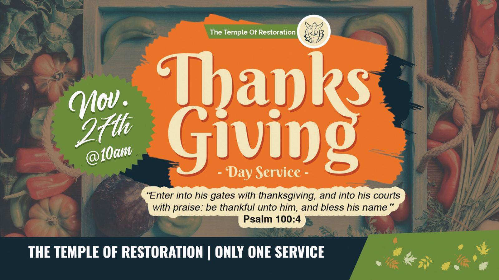 The Temple of... - The Temple of Restoration - TTOR NY