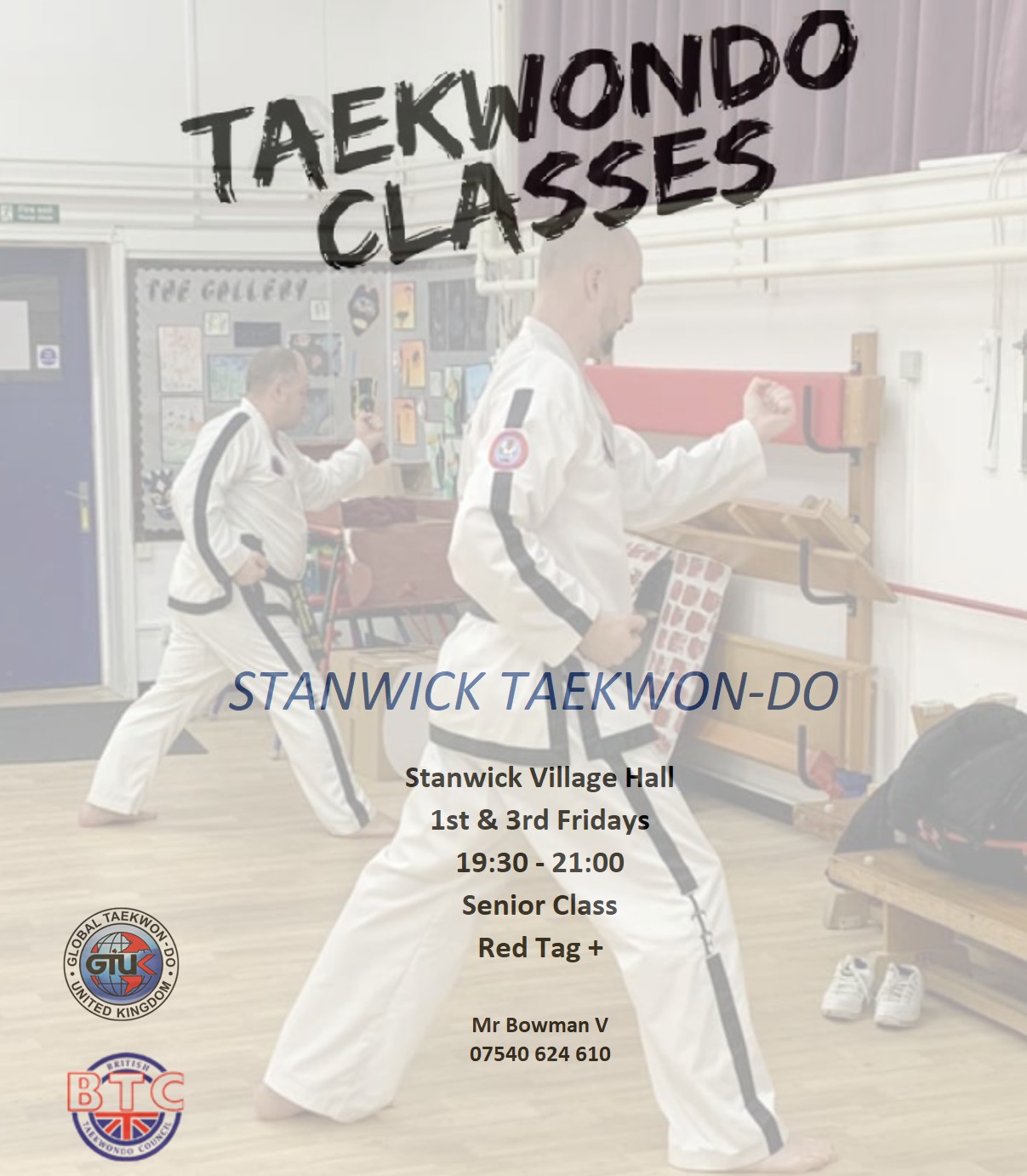 We're excited to announce that as of... - Stanwick Taekwon-Do | Facebook