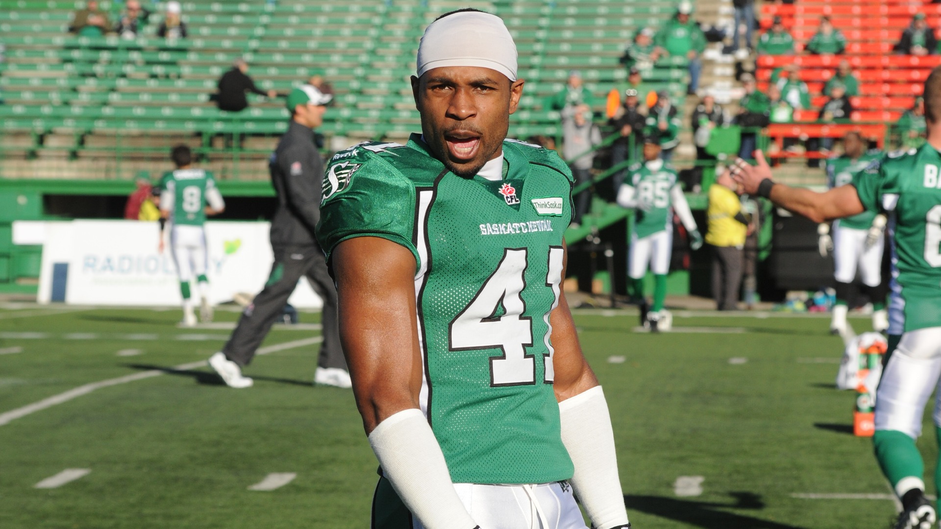 Saskatchewan - Welcome back Brack! Roughriders star safety, Tyron ...
