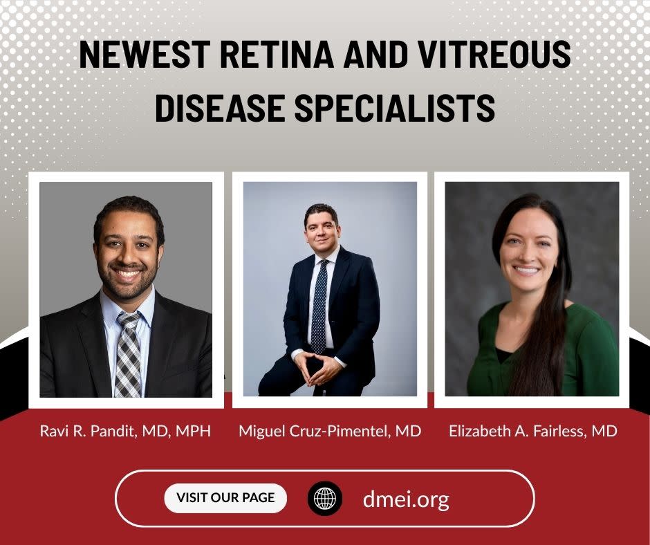 Meet DMEI's newest retinal... - Dean McGee Eye Institute | Facebook