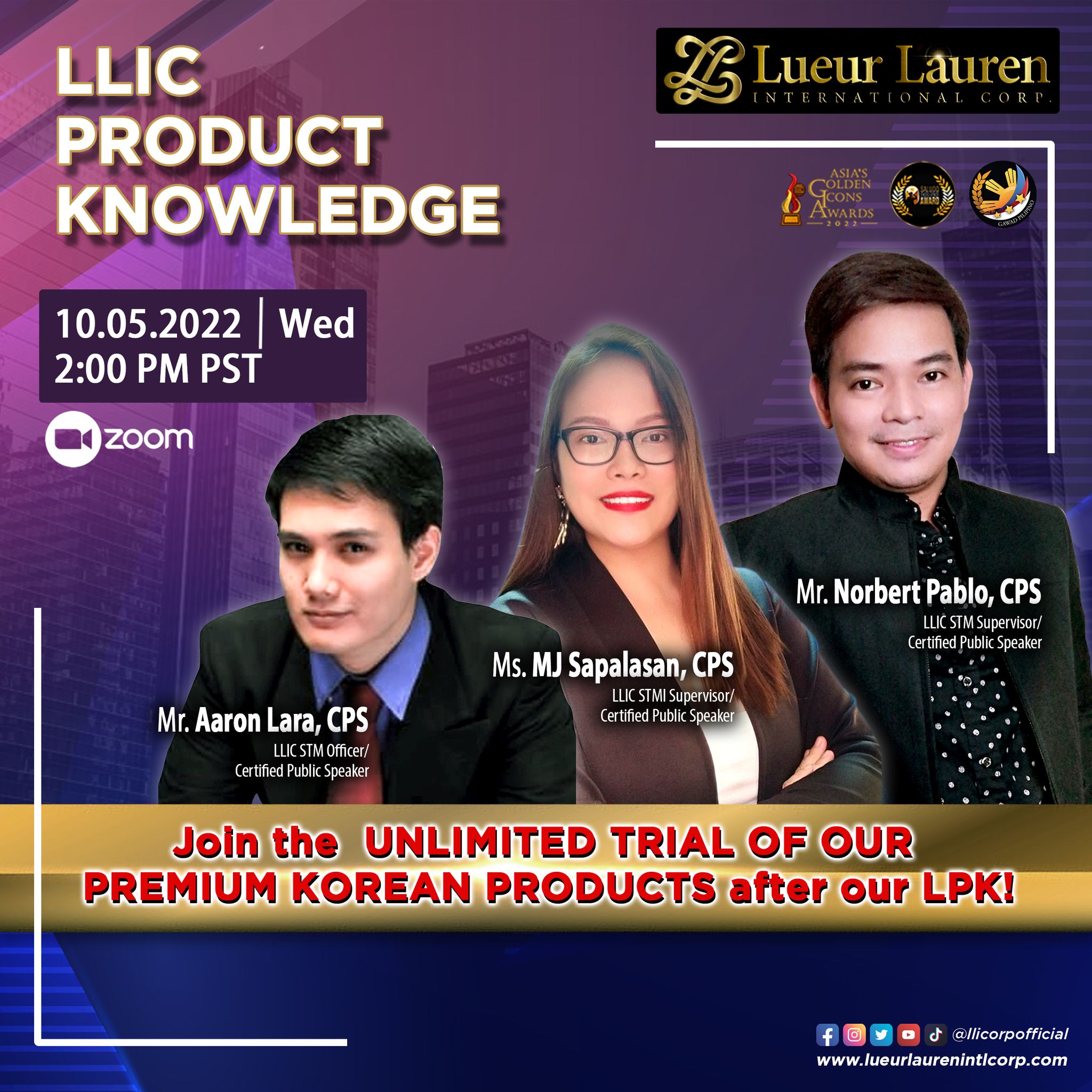 Greetings, Lueur Lauren family! We are inviting everyone to attend our ...
