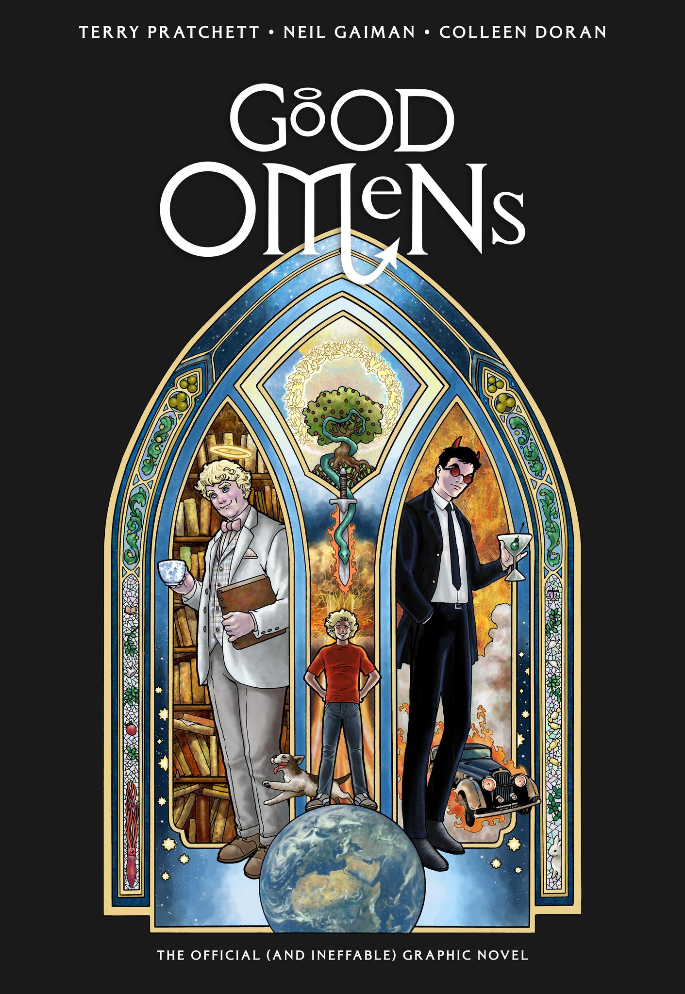 Paul Kidby's Good Omens occult edition arrives