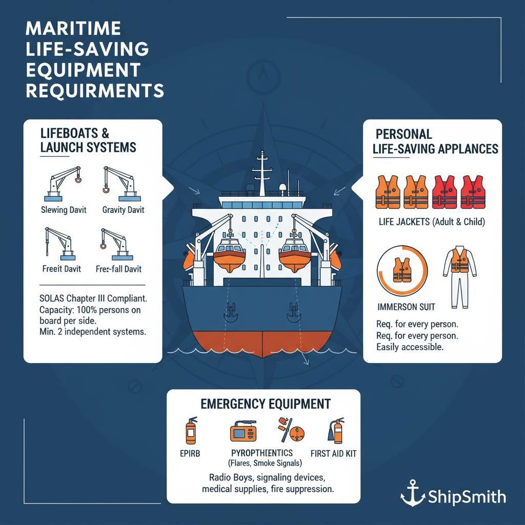 Maritime - ⛵ **Life-Saving Equipment: Your Last Line of Defense** ⛵ ...