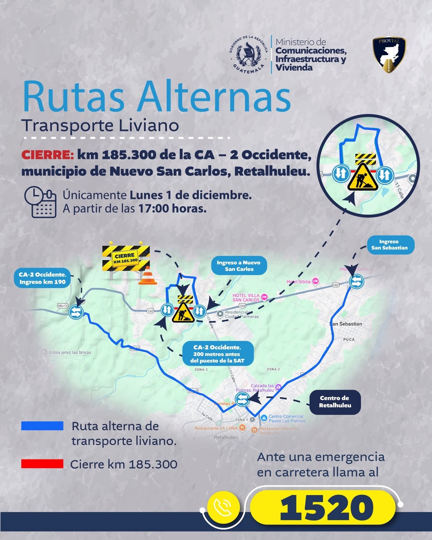 Noticias - 🚧 Aviso Importante 🚧 HOY 1 de diciembre desde las 17:00 hrs ...