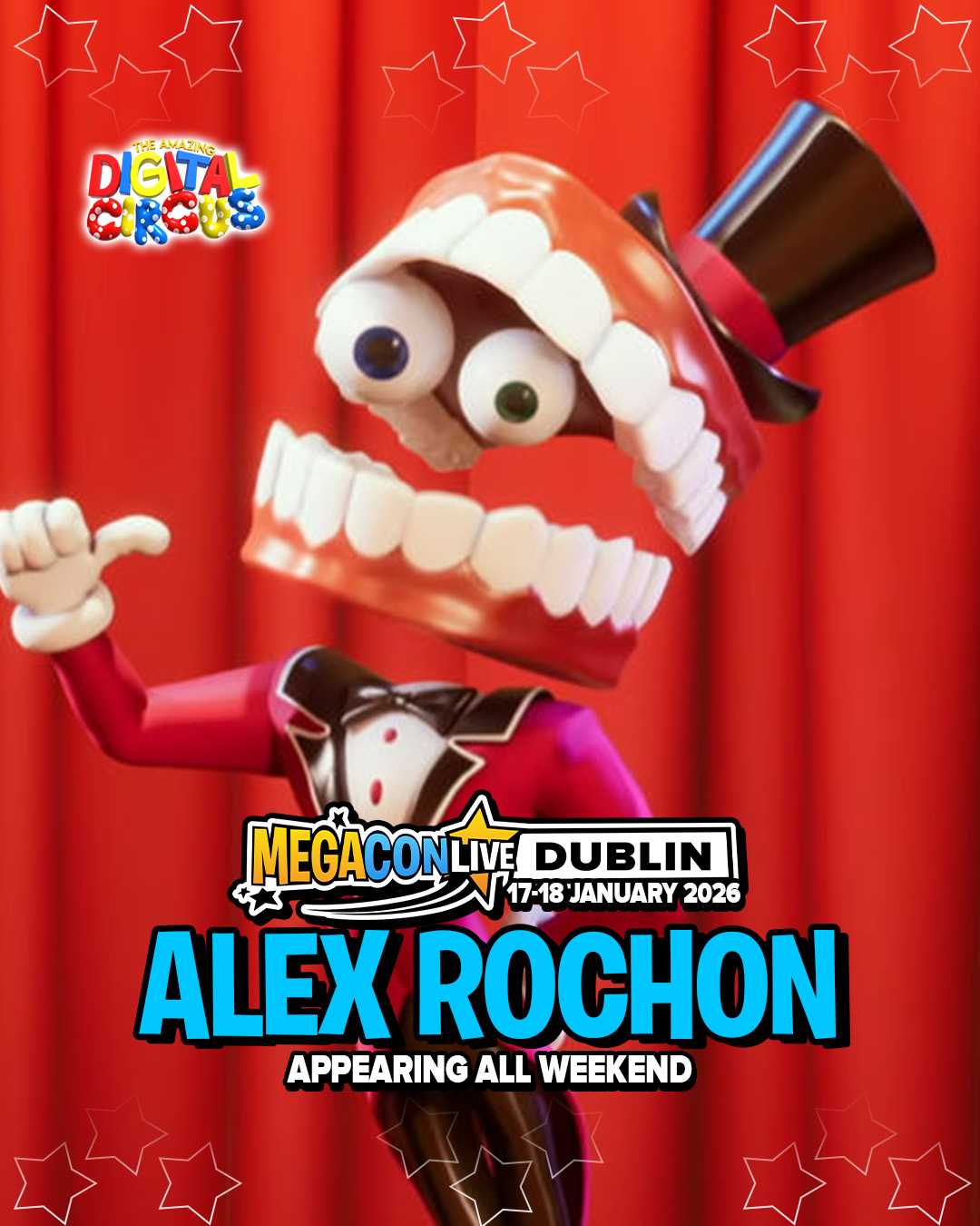 Megacon LIVE - We're excited to share that Alex Rochon... | Facebook