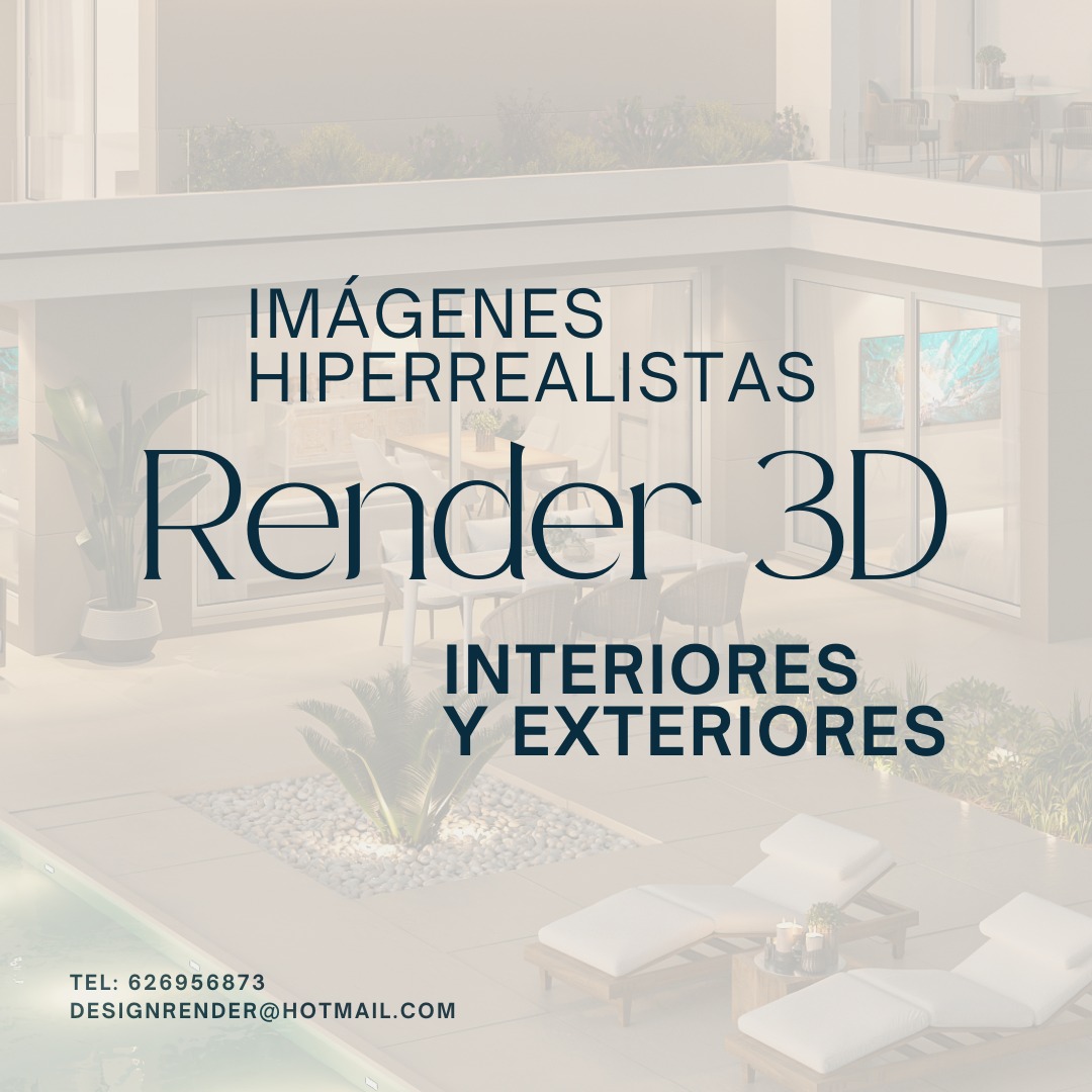 Design Render - Las infografías y los renders 3D son...