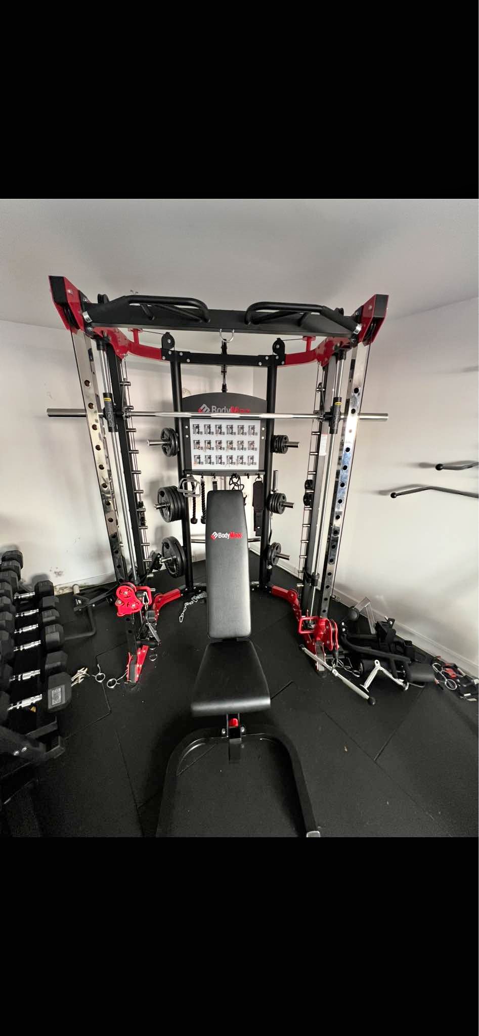 BodyMax CTX-5 Cable/Smith Machine Multi Gym - Weight Lifting Machines ...