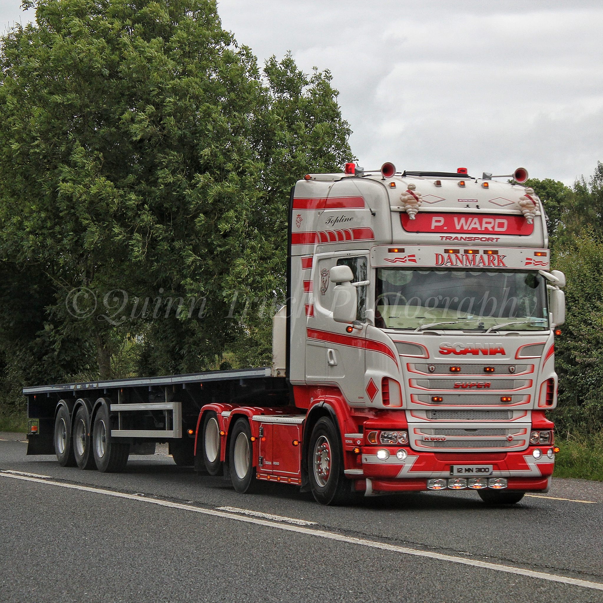 P. Ward Transport Scania R560 V8... - Quinn Truck Photography | Facebook