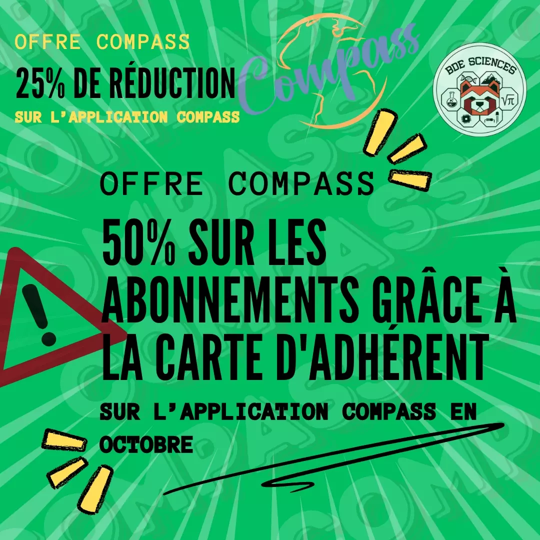 BDE - 🚀 NOUVEAU PARTENARIAT ! 🌍 On est super excités de vous annoncer ...