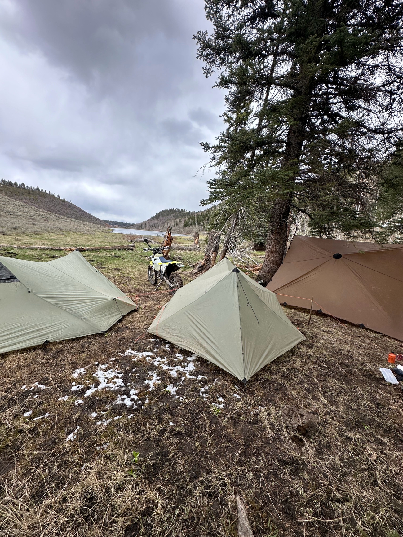 Ultralight emergency shelter options with Seek Outside DST tarp