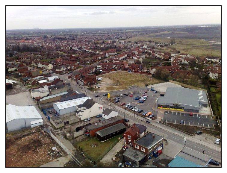 Stainforth - Stainforth Station Road. Netto opened in 2008. March 2011 ...