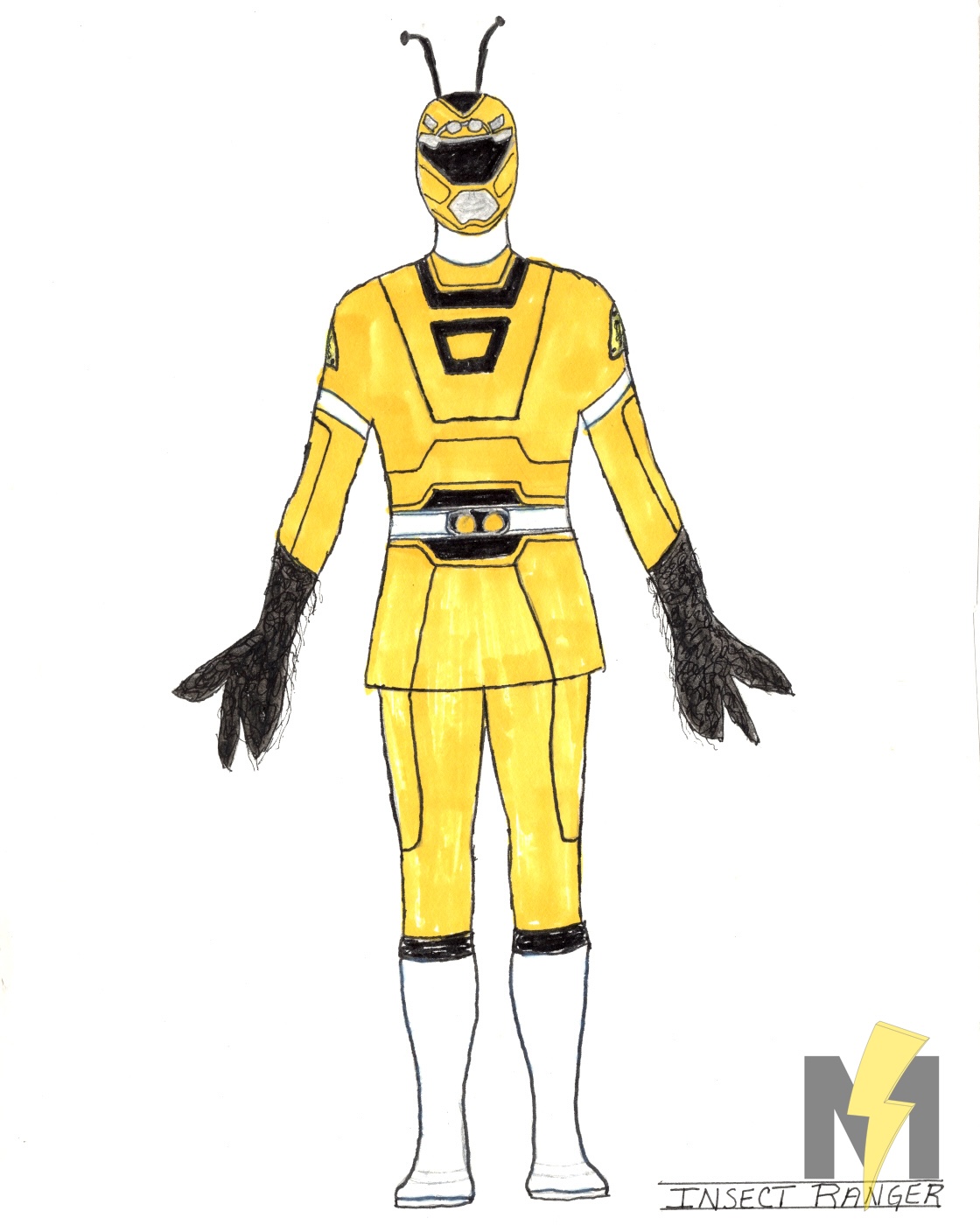 The Morphin - Early Insect Ranger Concept Art for Turbo’s Honey, I ...