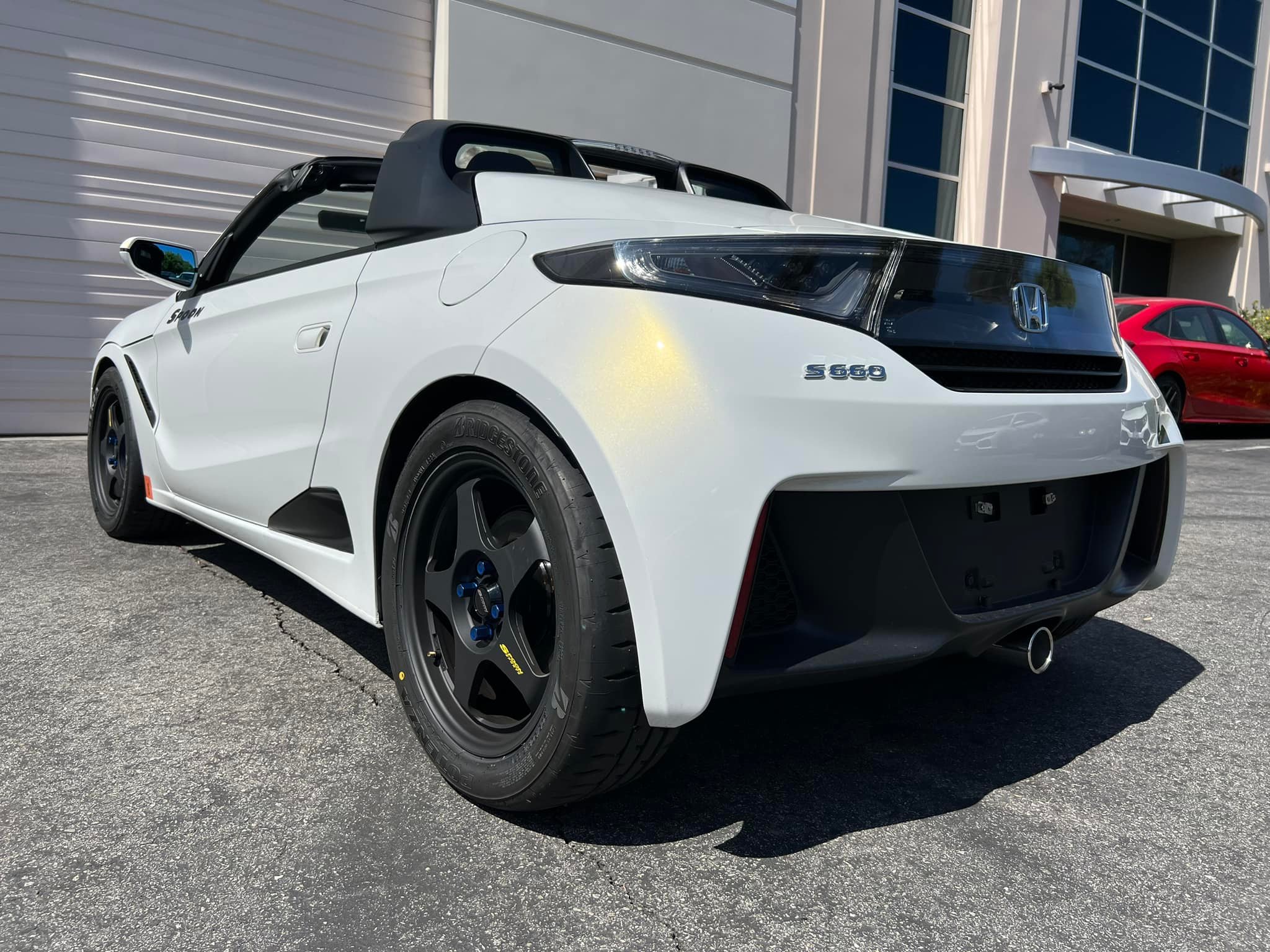 OMG! I just drove a Honda S660 loaded with Spoon Sports parts here
