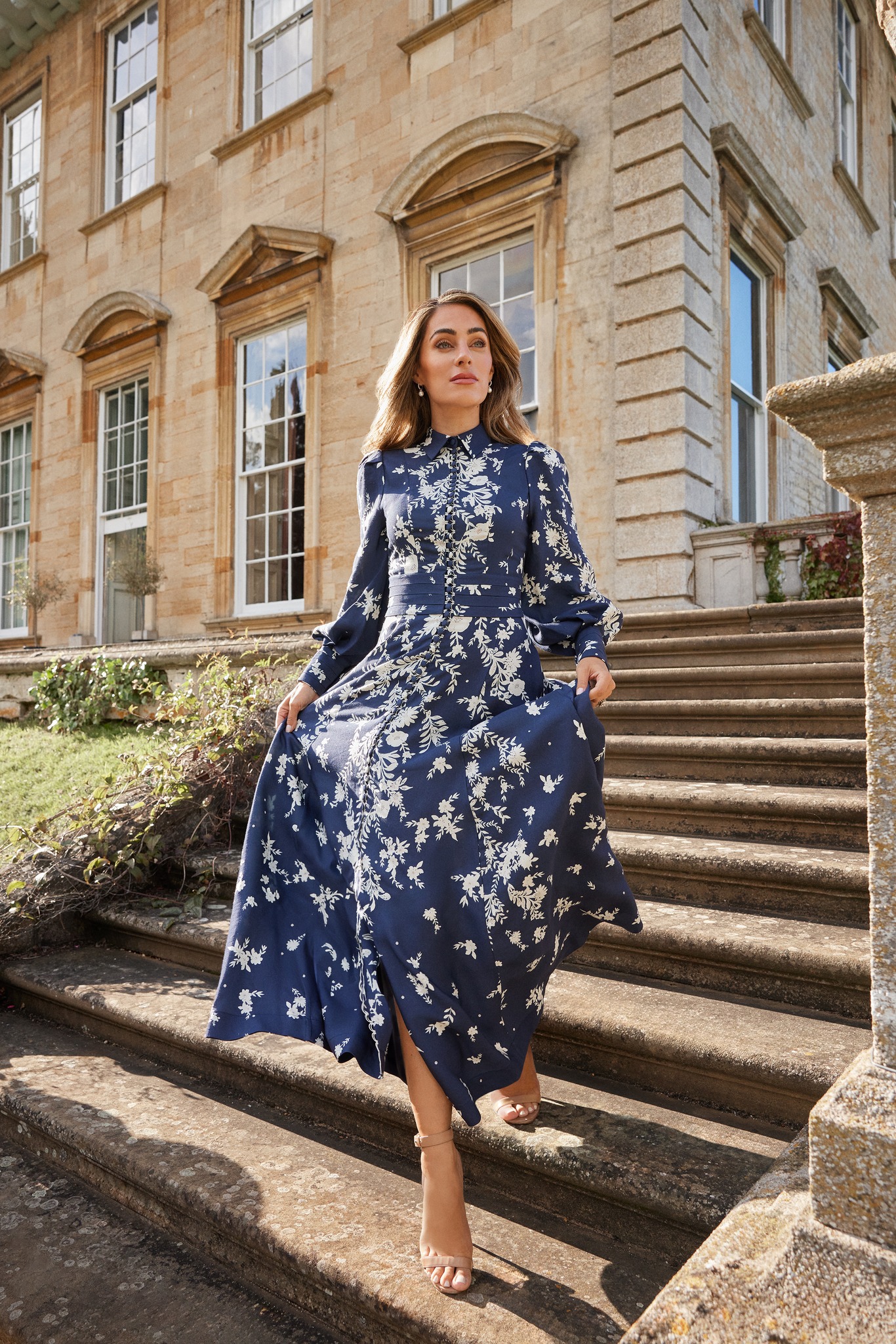 lydia millen spring floral silk cotton woven shirt dress By September '23 crafted from 100% Silk sexy dresses for wedding guest COLOR:Hunter Norah Jones's “I Dream Lydia elise millen