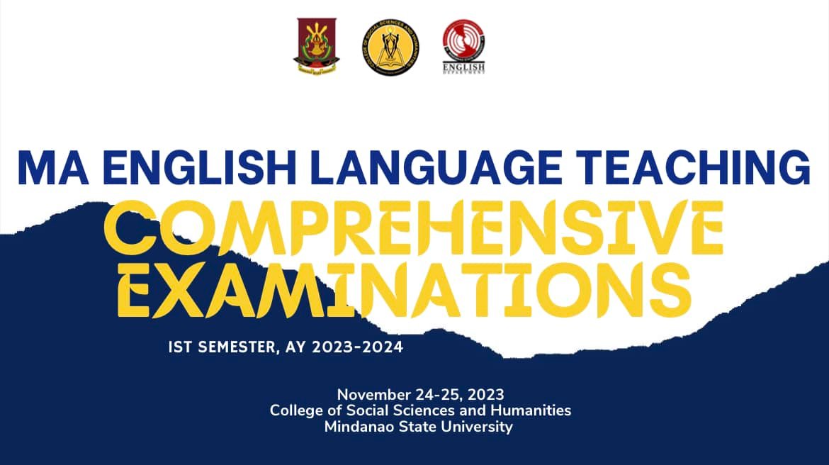 MAELT Update: Comprehensive Exams The MAELT students enrolled in ...
