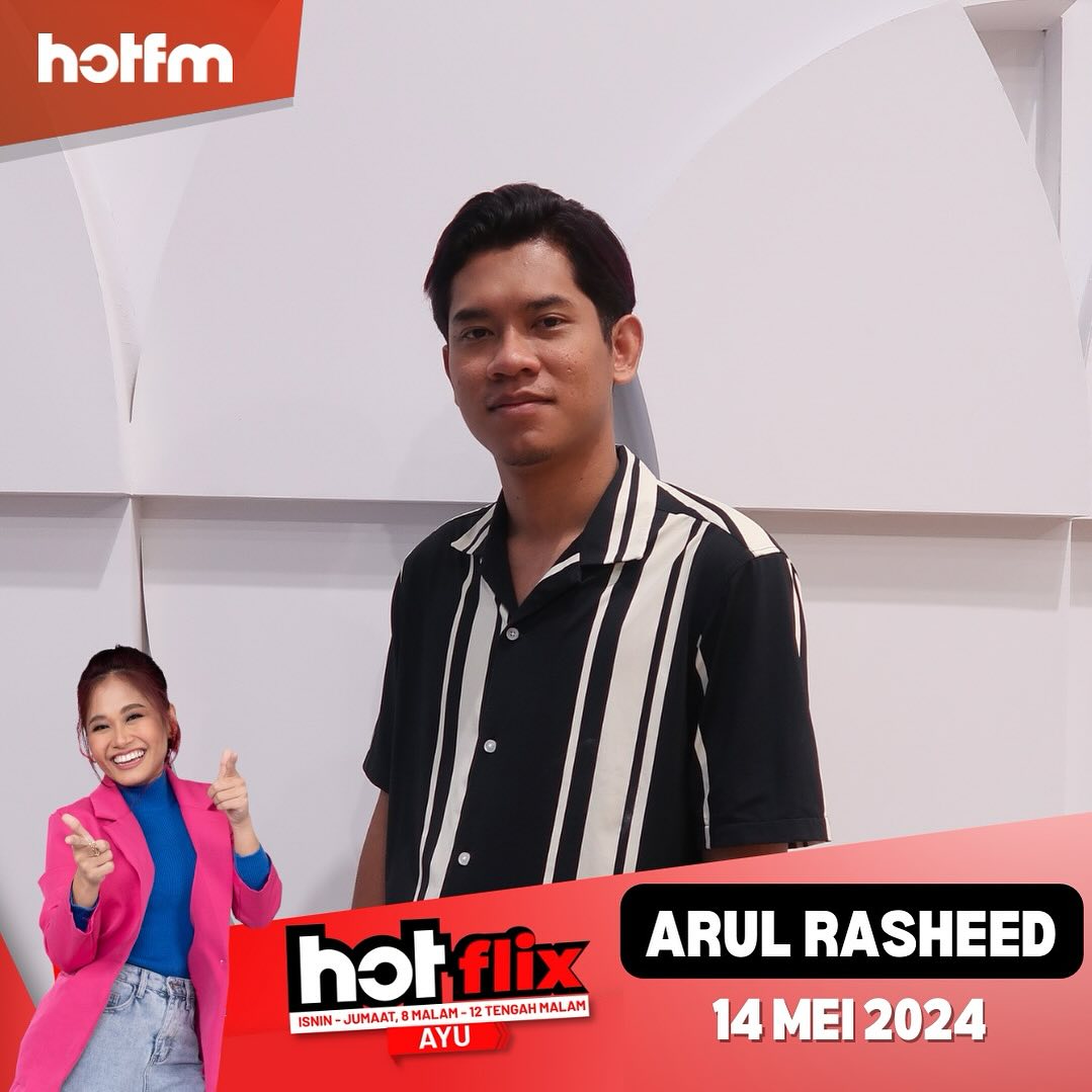 Hot FM - @arul.rasheed datang lepak dengan @ayu.hotfm...