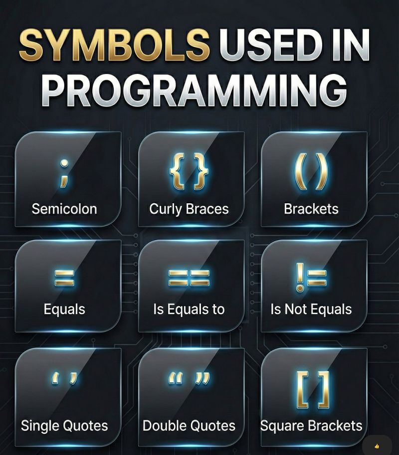 SCode - Understanding programming symbols is essential for writing ...