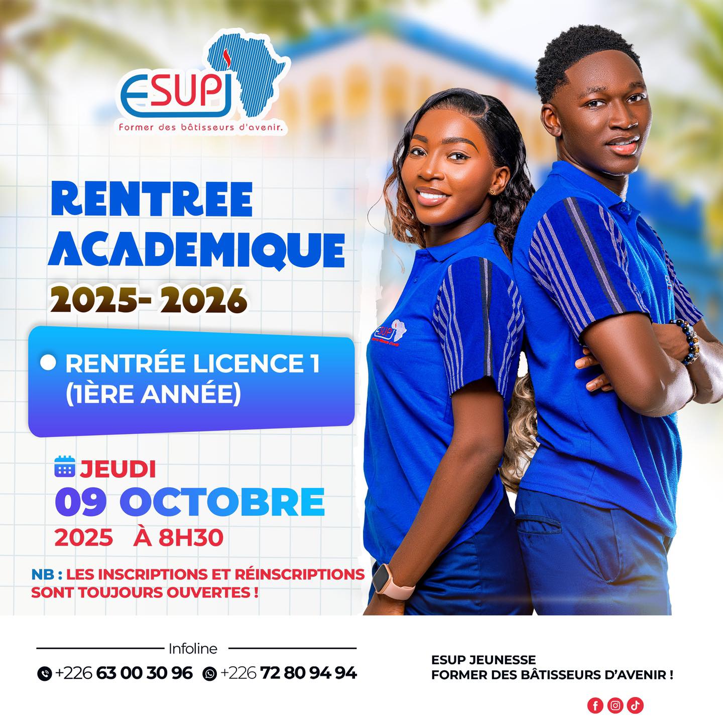 🚨🚨🚨 Demain... - Ecole Supérieure Polytechnique de la Jeunesse | Facebook