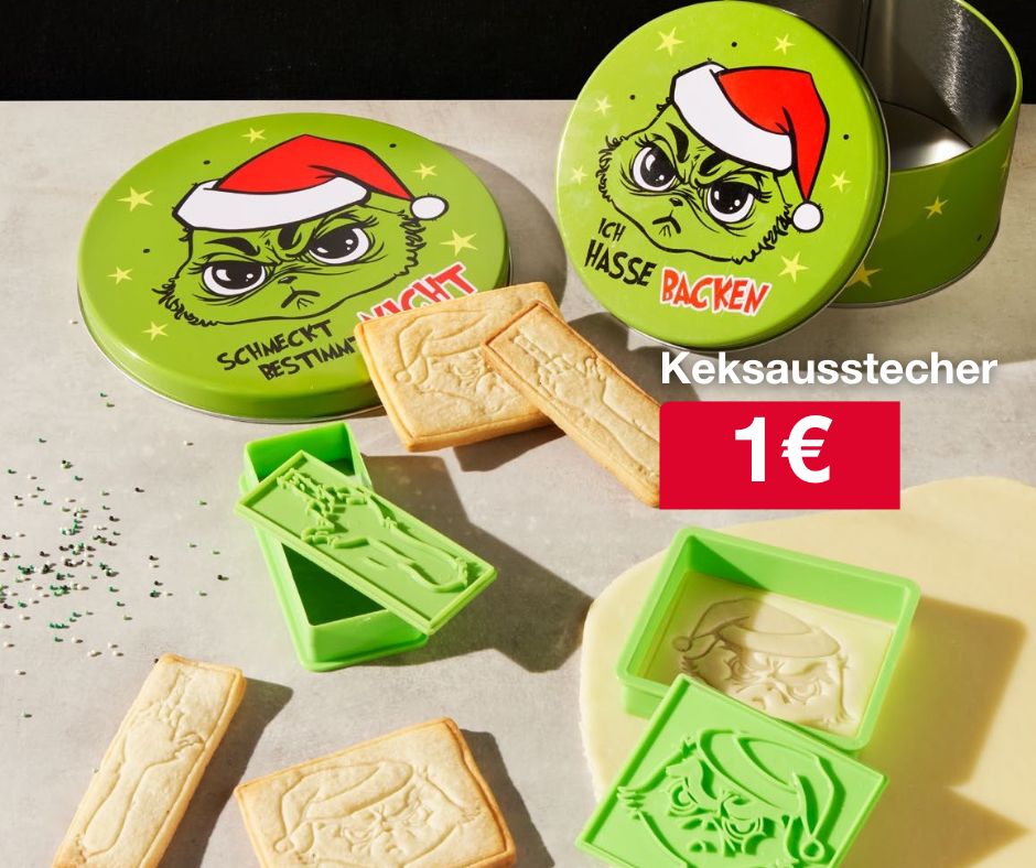 💚🍪 Kreativer Backspaß für Weihnachtsmuffel mit unseren Keksausstechern! 🍪💚 Verleihe deiner Weihnachtsbäckerei einen Hauch von Humor mit unseren Festtagsmuffel-Keksausstechern! 😜 Diese originellen Aus