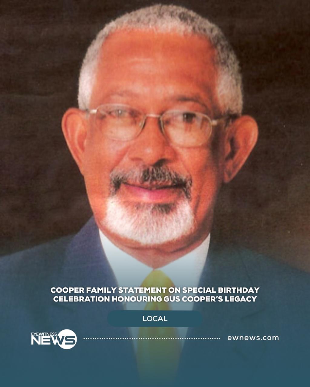 JUST IN: The Cooper family has... - Eyewitness News Bahamas | Facebook