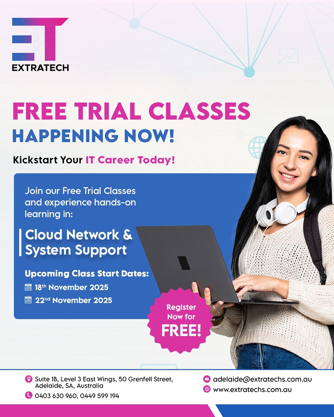 🚀 Become Skilled in Just 10–12 Weeks!... - Extratech Adelaide | Facebook