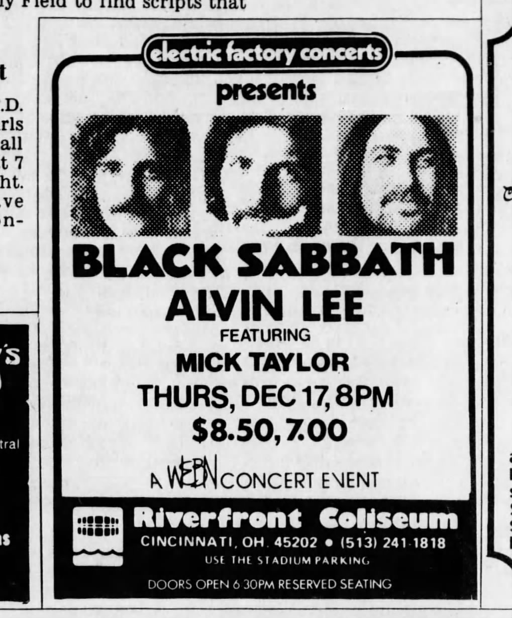 Metal Nexus - On this date in 1981: Black Sabbath and... | Facebook