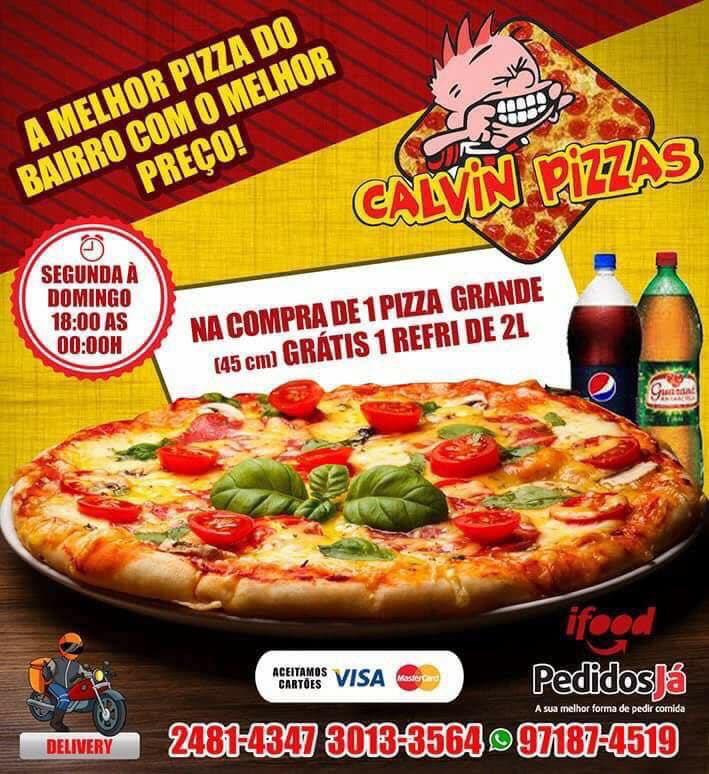 Calvin Pizzas | Rio de Janeiro RJ