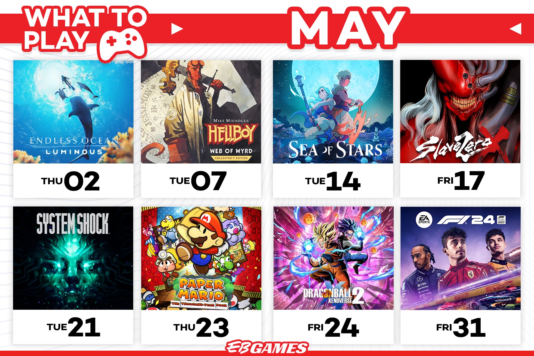 What other games are coming out this month?